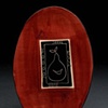 Oval Platter with Pear