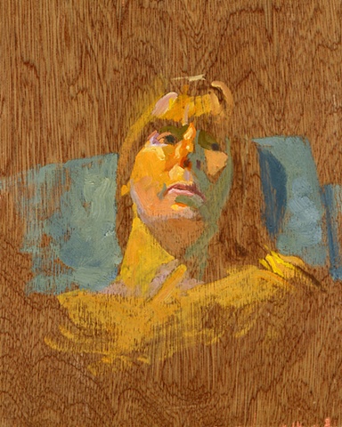 Bernardine with Wood