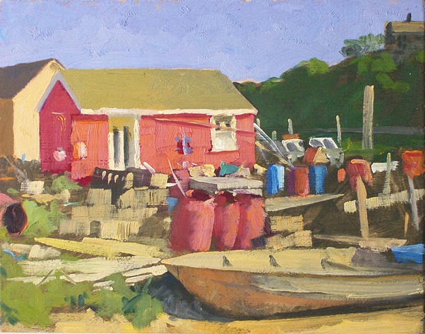 red house detritus