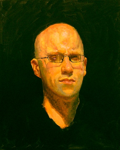 squinting reflection (skeptical)