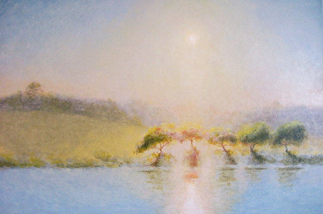 sunset lake sunset