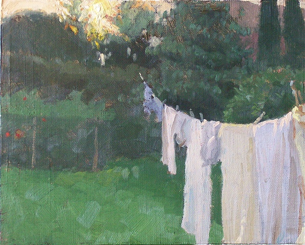 backyard laundry