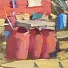 red house detritus