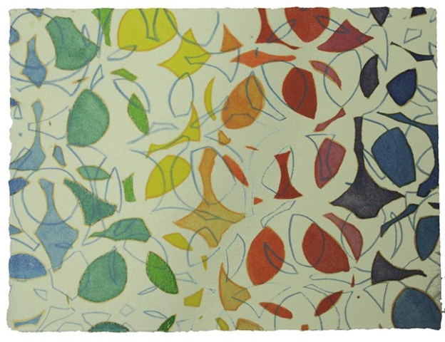 Tallulah Terryll, compound gallery, compound studios, abstract art, geometric, east bay, oakland art, gallery extrana
