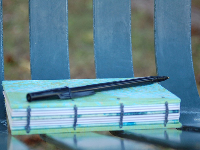 The Dream Tree, book detail on bench in Hailey, Idaho