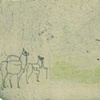 The Dream Tree, detail of etching folios within the books