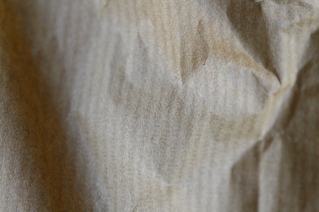 untitled (brown crumple)