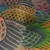 peacock backpiece