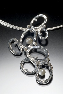 sterling, sterling silver, diamonds, silver and diamonds, heirloom diamonds, heirloom diamonds and pearls, heirloom pearls, new with old