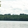 on the lake