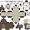 The Protest Papercraft Kit 2011 Template