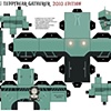 The Teddybear Gatherer Papercraft Kit Template (teddybear variant) 