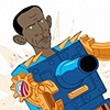 Obamaton Button Design