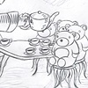 3rd update "The Tea Party 2.0" sketch for Print