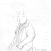 self portrait as rabbit