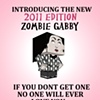Zombie Gabby Poster
