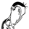 Man with Spoon and Fork