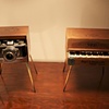 Piano/Camera Monster Sculpture front