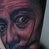 Dali Portrait, 2nd sitting on a Dali sleeve