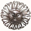 Big Sun with Moons and Birds