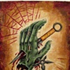 (Death by Ninja - for Tim)   Acrlyic on canvas