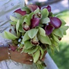 Bridal Bouquet and Opal Bracelet
