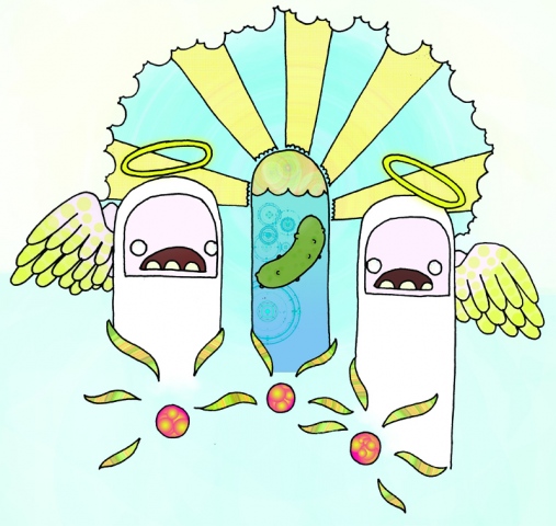 pickle with angels