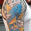 Blue koi