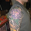 Josh's upper arm