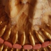 Nefertiti sculpture - detail neck