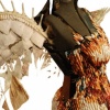 Icarus' Sister sculpture - side view