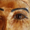 Nefertiti sculpture -detail 