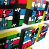 Modular Paintings (Part-bodies with Eyes and Ears) III