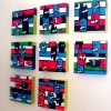 Modular Paintings (Part-bodies with Eyes and Ears) III 2007