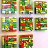 Modular Paintings (Part-bodies with Eyes and Ears) I
