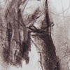 crouching figure