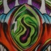 Eyeballs,teeth, and knife blades