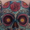 winged sugar skull