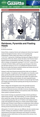 The Greenpoint Gazette
"Rainbows, Pyramids and Floating Heads"
Apr 30, 2009