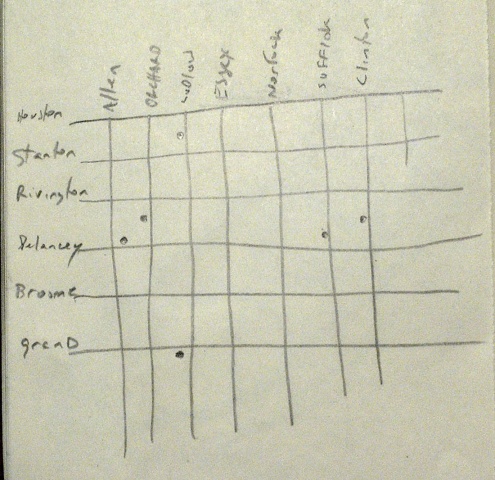map of collages
