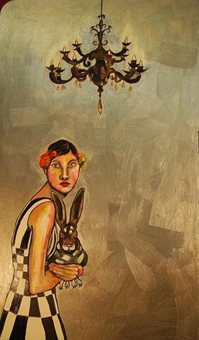 Rabbit and Chandelier