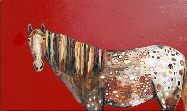 Appaloosa in Gloss Heirloom Tomato Red 