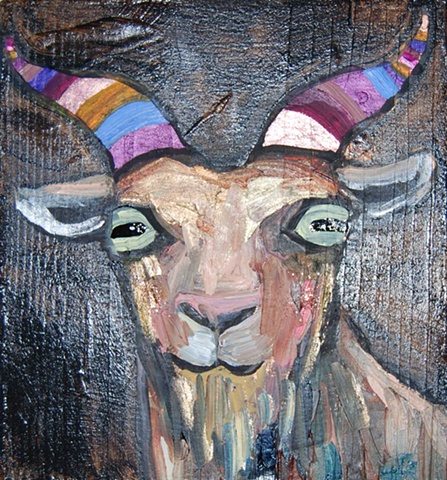 Tiny Goat in Chocolate 