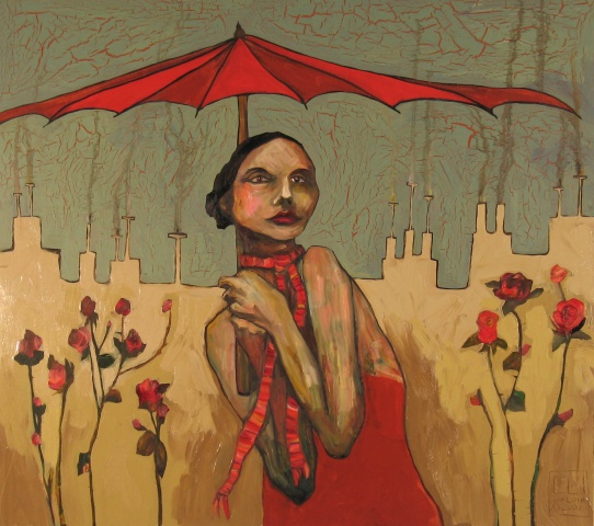 Lady in Roses