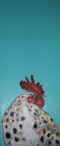 rooster portrait