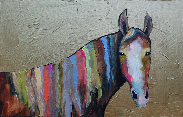 Tiny Horse in Bronze