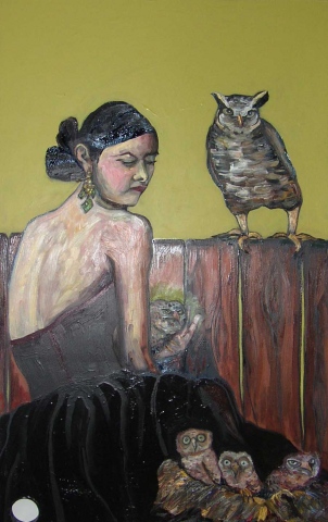 Owl Thief SOLD