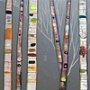 Birch Trees in Gloss Graphite Gray with White Branches