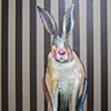 Rabbit in Brown Stripes