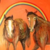 Horses in Rainbow